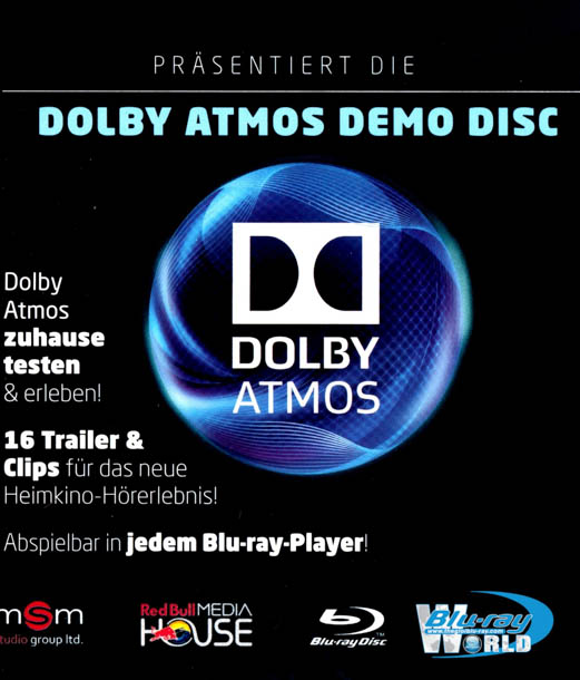 F896. Dolby Atmos Demo Disc Video Edition (25G)